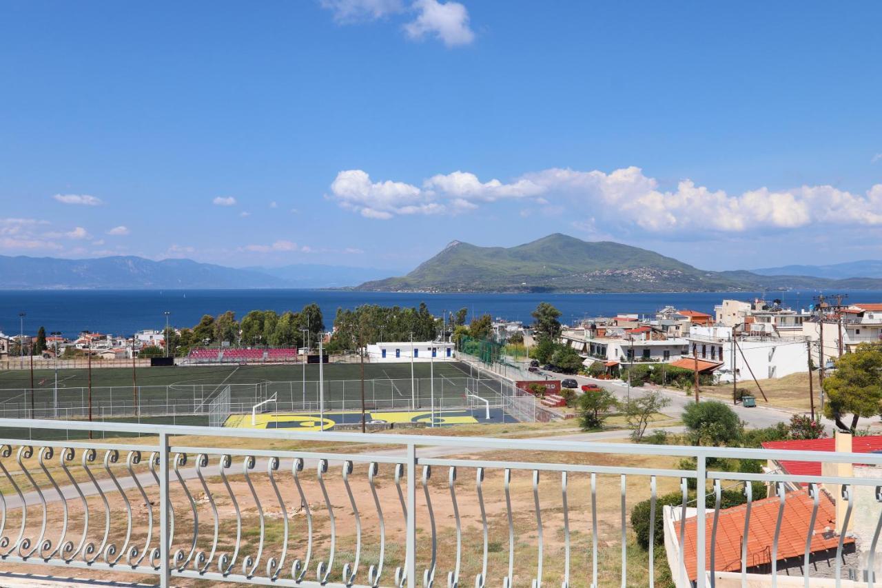 Λεμονιά Ενοικιαζόμενα Δωμάτια Loutra Edipsou  Ngoại thất bức ảnh